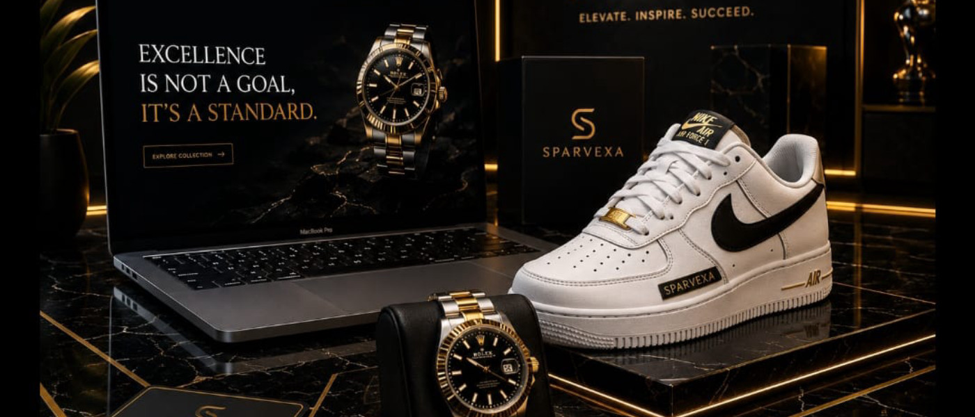 SPARVEXA Luxury Product Showcase