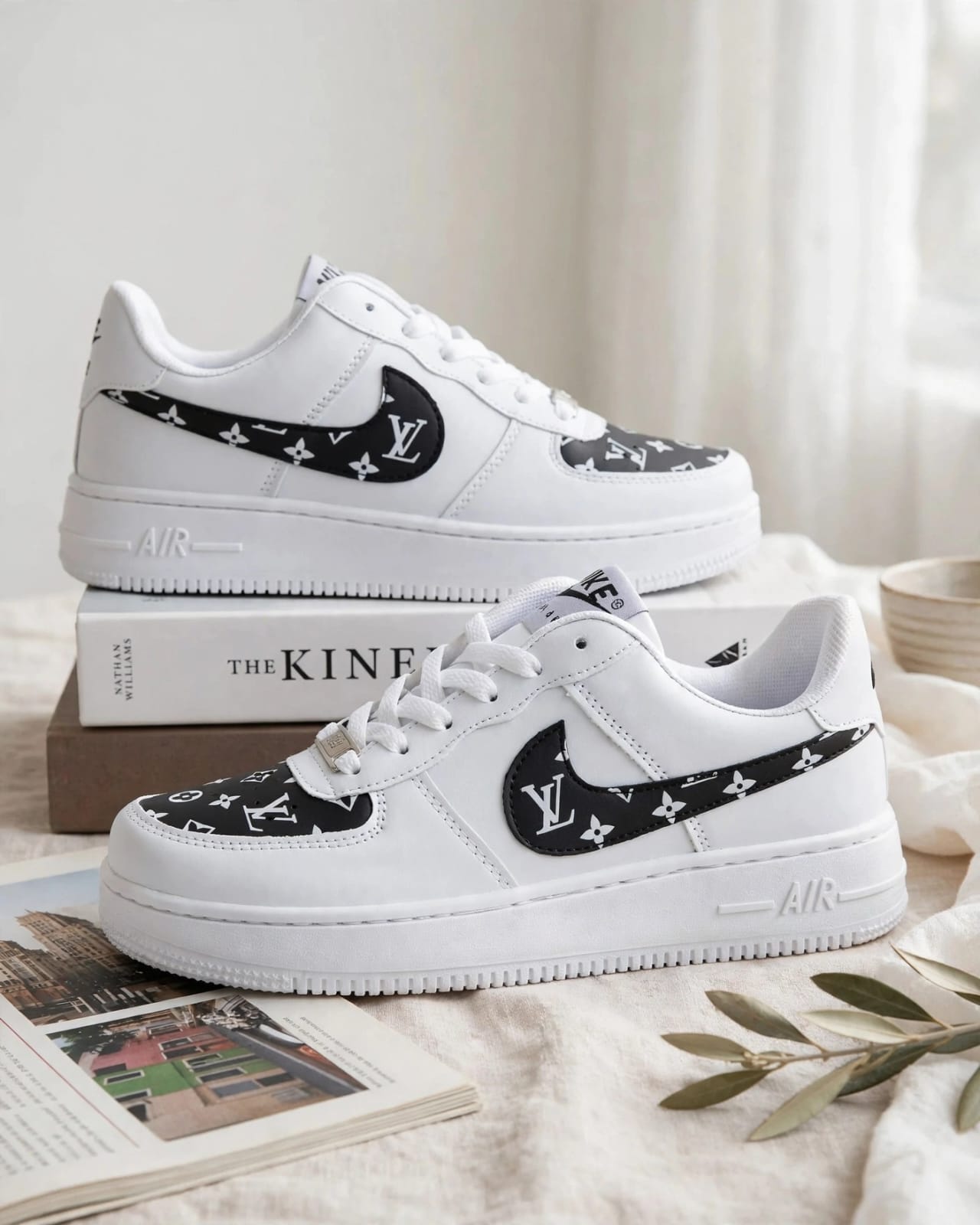 Louis Vuitton x Nike LV x Nike Air Force 1 Monogram Brown
